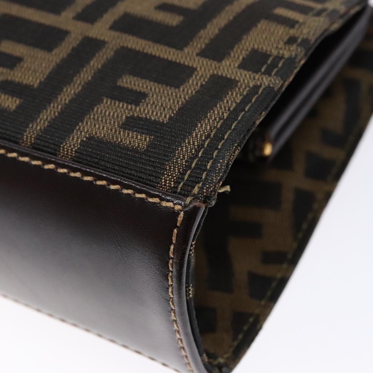 Fendi Vintage Zucca Zucca canvas, BROWN, CANVAS, Handbag