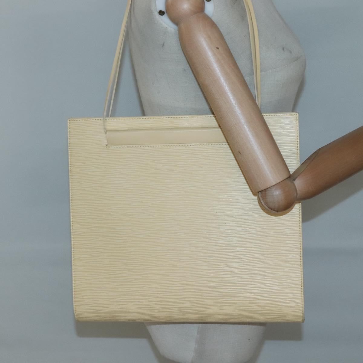 Louis Vuitton Saint Tropez Handbag Epi Leather, BEIGE, LEATHER, Shoulder bag