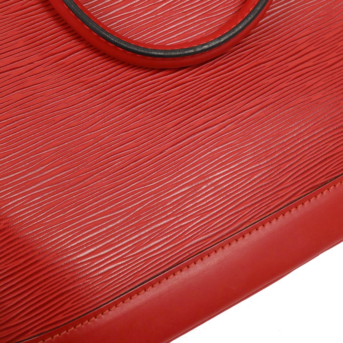 Louis Vuitton Alma Handbag Epi Leather, RED, LEATHER, Handbag