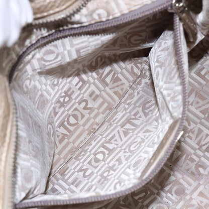 Salvatore Ferragamo Marisa Satchel Leather, GOLD, LEATHER, Handbag