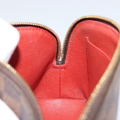 Louis Vuitton Cosmetic Pouch Damier, BROWN, CANVAS, Clutche & pouche