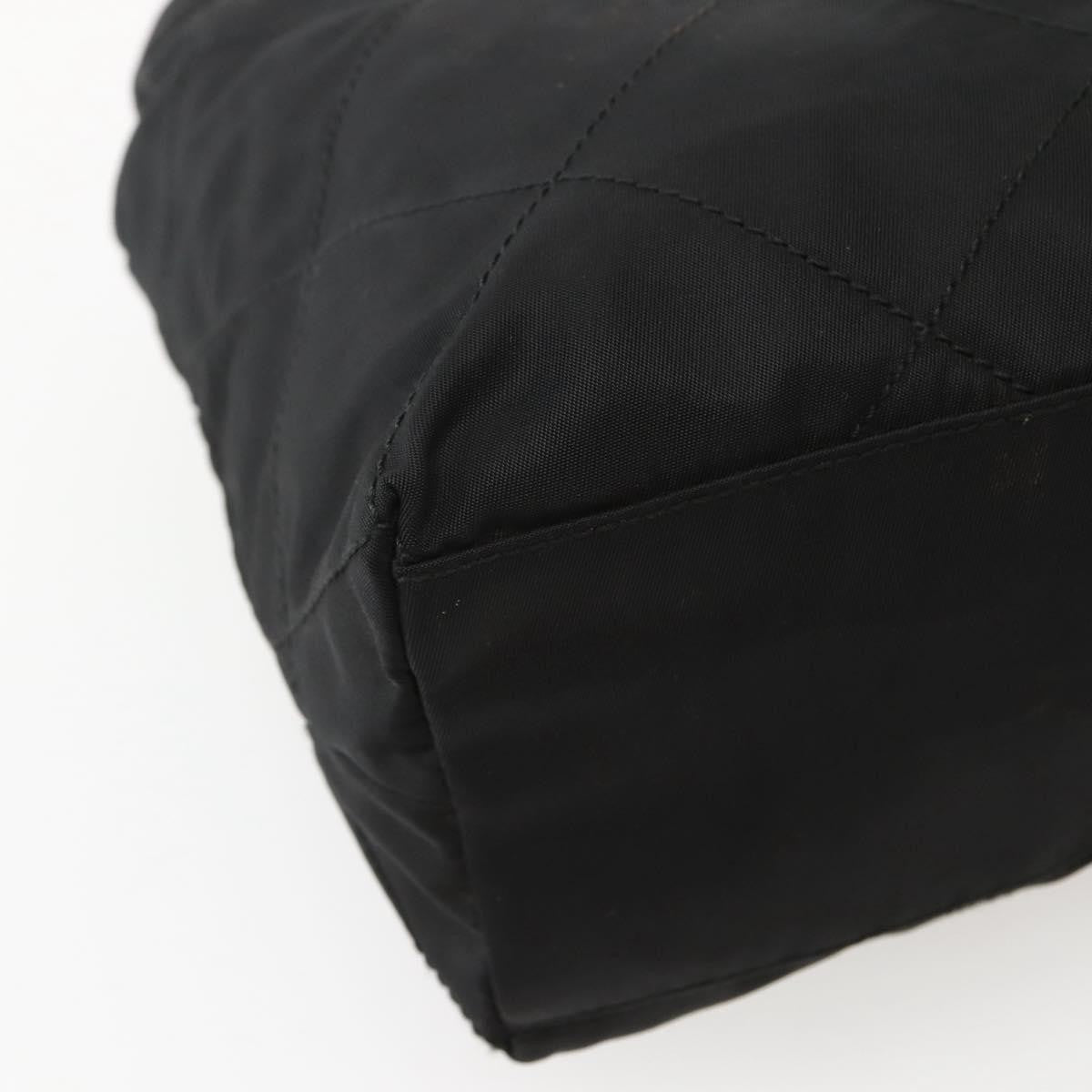 Prada Re-Edition 1995 Chain Tote Quilted Re-Nylon, BLACK, NYLON, Shoulder bag