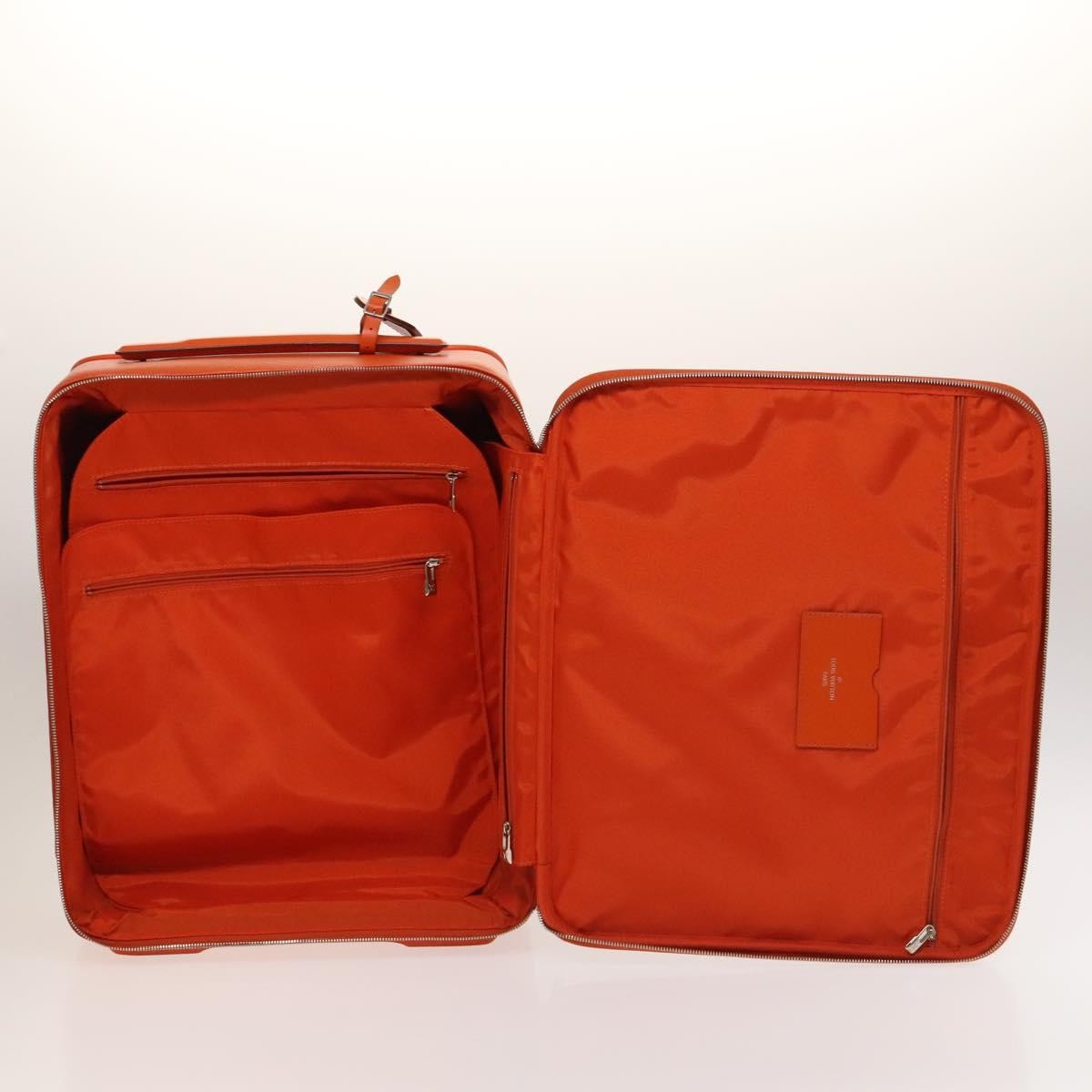 Louis Vuitton Pegase Luggage Epi Leather, ORANGE, LEATHER, Travel bag