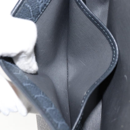 Christian Dior Vintage Honeycomb Shoulder Bag Canvas, BLACK, CANVAS, Shoulder bag