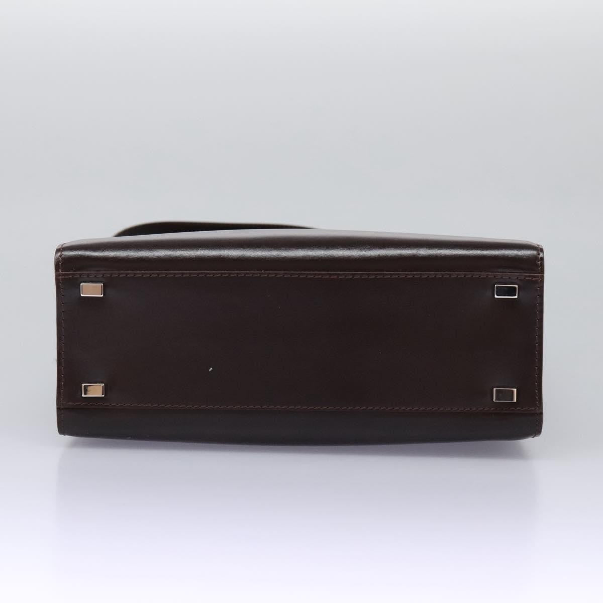 Celine Handbag Leather, BROWN, LEATHER, Handbag