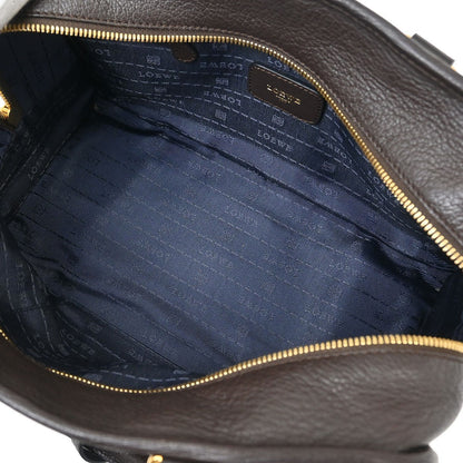 Loewe Amazona Bag Leather, BROWN, LEATHER, Handbag