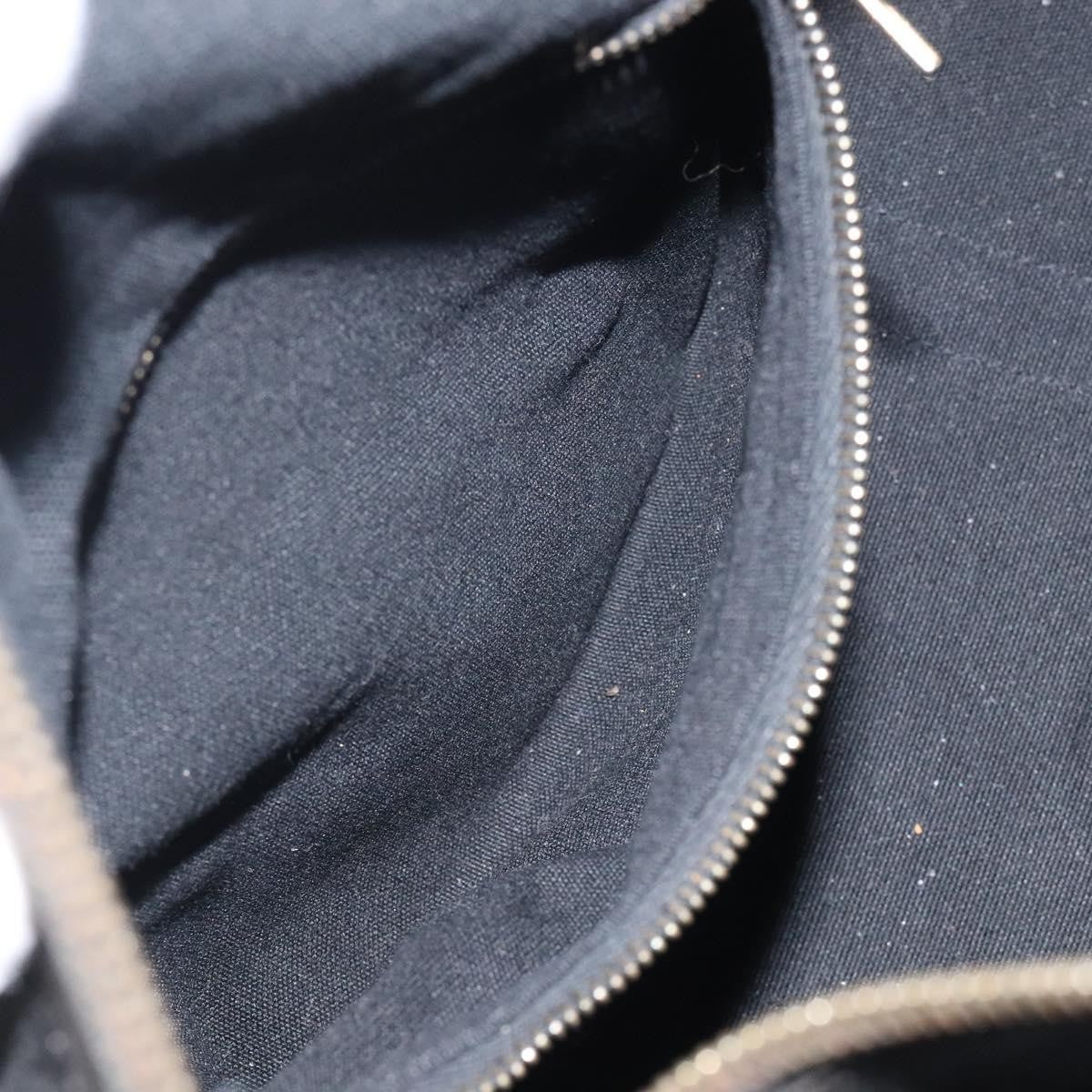 Celine C Sulky Handbag Canvas, BLACK, CANVAS, Handbag