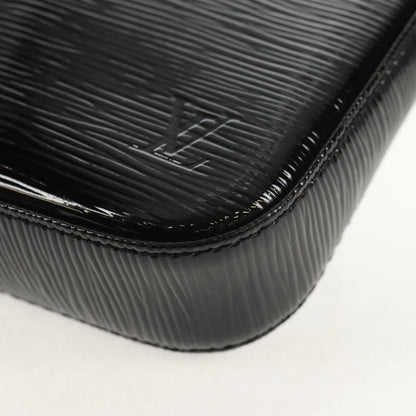 Louis Vuitton Pochette Accessoires NM Electric Epi Leather, BLACK, LEATHER, Clutche & pouche