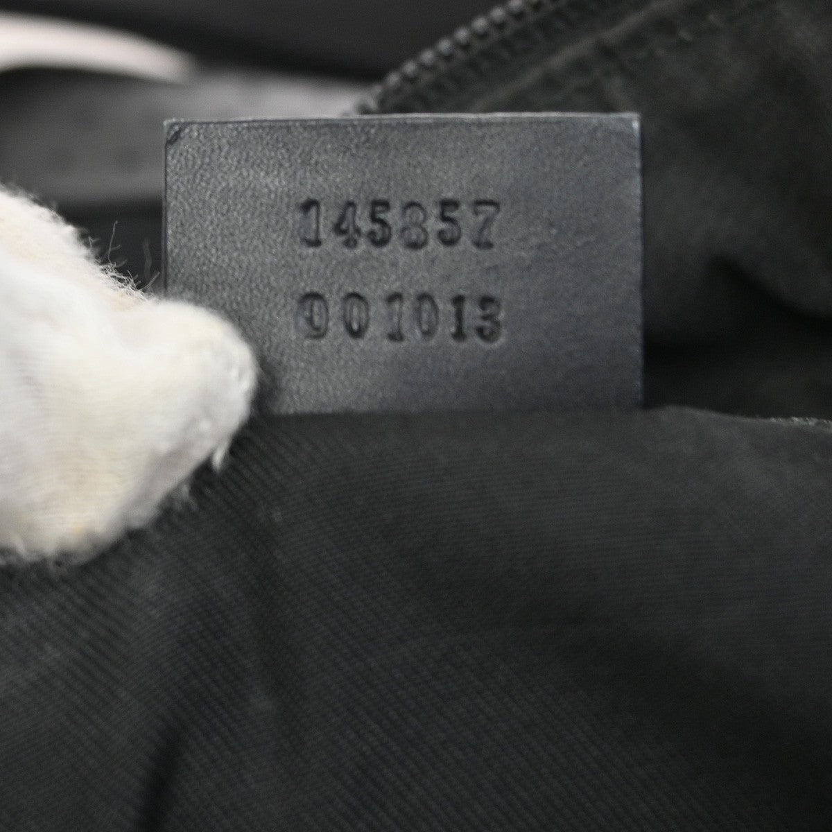 Gucci Zip Messenger GG Canvas with Perforated Leather, BLACK, CANVAS, Shoulder bag