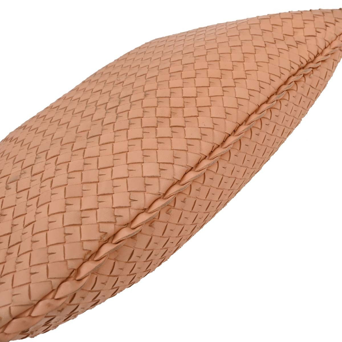 Bottega Veneta Veneta Hobo Intrecciato Nappa, PINK, LEATHER, Handbag