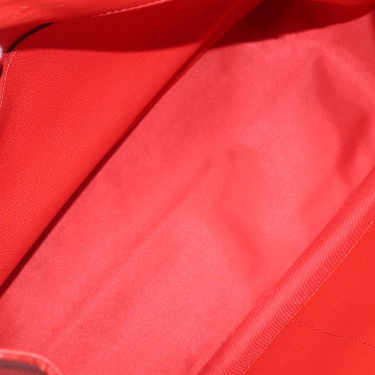 Louis Vuitton Lockme Handbag Leather, RED, LEATHER, Handbag