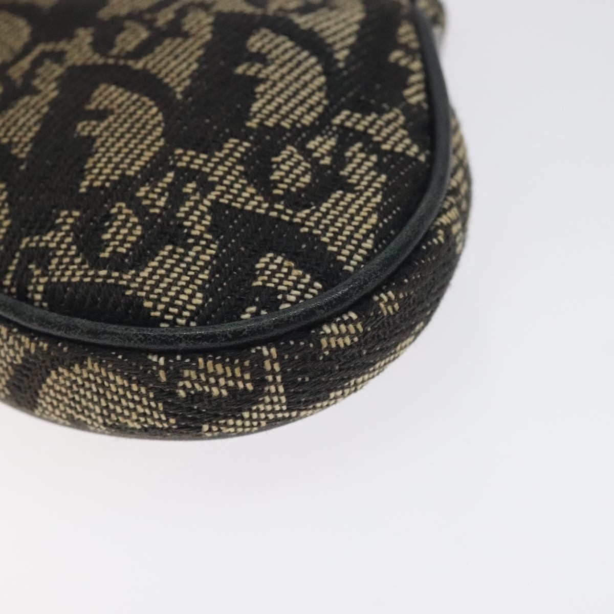 Christian Dior Saddle coin purse Trotter canvas, BLACK, CANVAS, Wallets