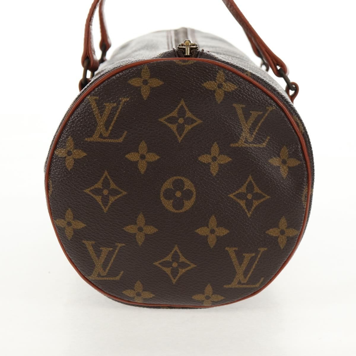 Louis Vuitton Papillon Handbag Monogram Canvas, BROWN, CANVAS, Handbag