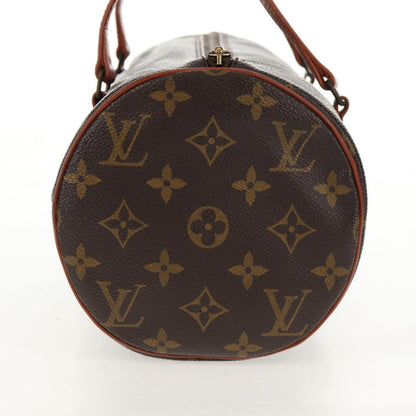 Louis Vuitton Papillon Handbag Monogram Canvas, BROWN, CANVAS, Handbag