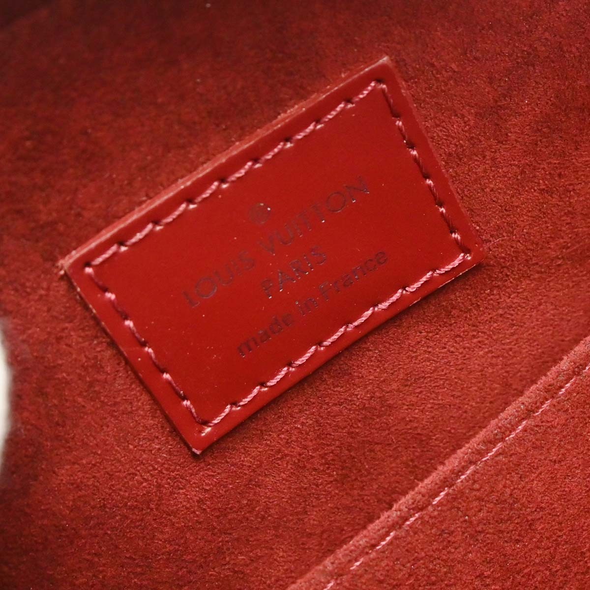 Louis Vuitton Jasmin Bag Epi Leather, RED, LEATHER, Handbag