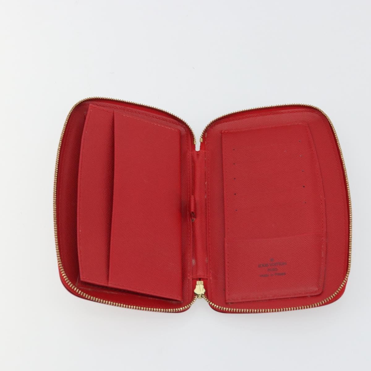 Louis Vuitton Geode Organizer Wallet Epi Leather, Red, Leather, Wallet