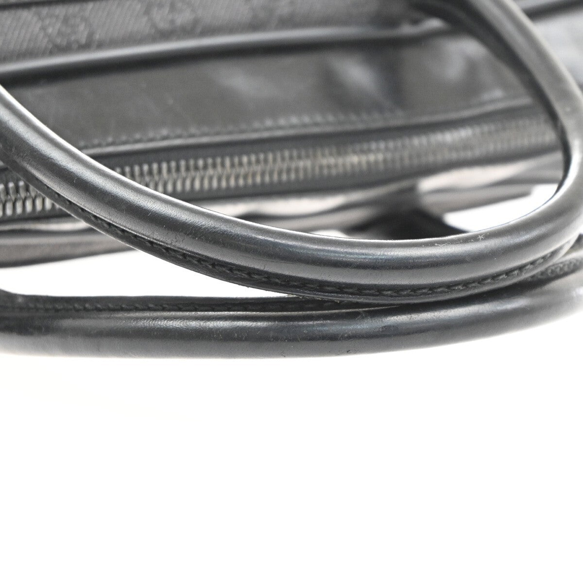 Gucci Vintage Web Briefcase GG Coated Canvas, BLACK, CANVAS, Briefcase