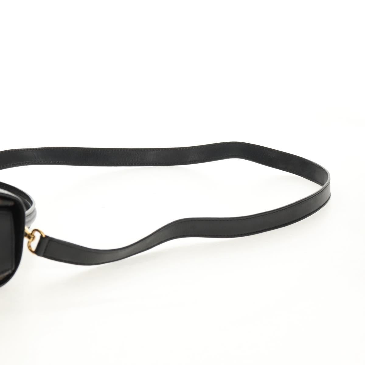 Celine Vintage Convertible Top Handle Bag Macadam Coated Canvas, BROWN, PVC, Handbag