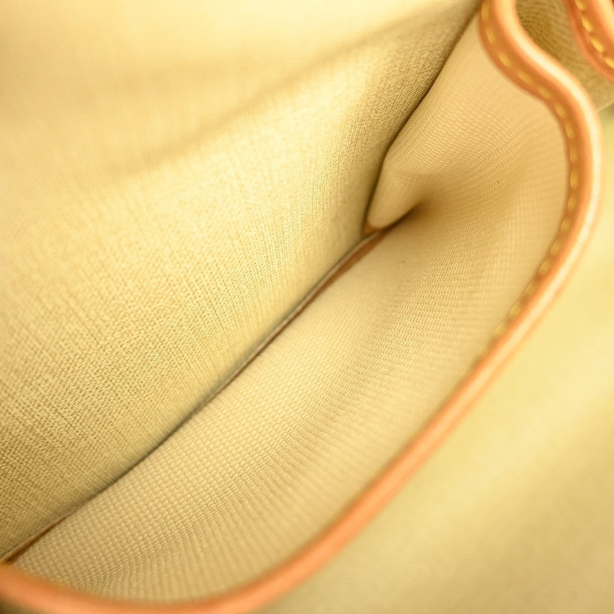 Louis Vuitton Deauville Handbag Monogram Canvas, BROWN, CANVAS, Handbag