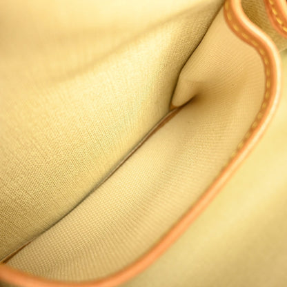 Louis Vuitton Deauville Handbag Monogram Canvas, BROWN, CANVAS, Handbag