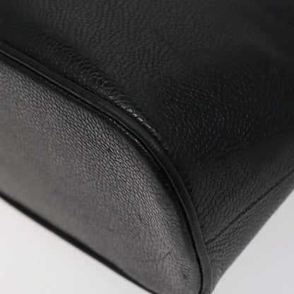 Chanel Coco Mark Black cakfskin, BLACK, CALFSKIN, Handbag