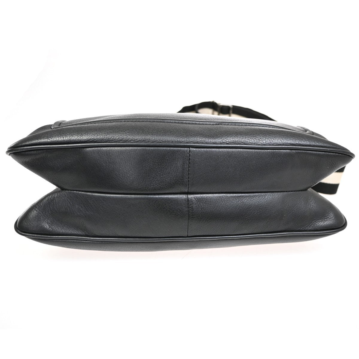 Bally Vintage Shoulder Bag Leather, BLACK, LEATHER, Shoulder bag