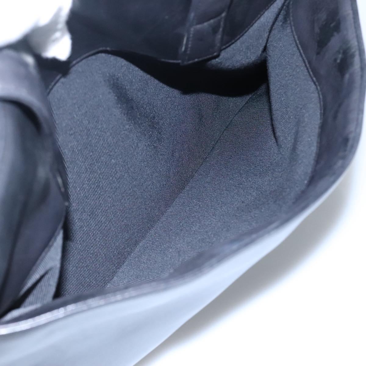 Chanel Vintage Shoulder Bag Leather, BLACK, LEATHER, Shoulder bag