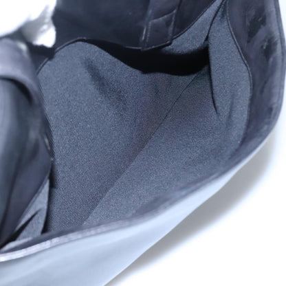 Chanel Vintage Shoulder Bag Leather, BLACK, LEATHER, Shoulder bag