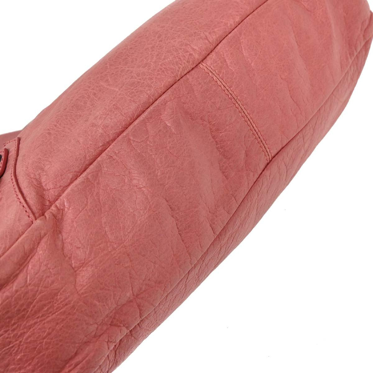 Balenciaga City Classic Studs Bag Leather, PINK, LEATHER, Handbag