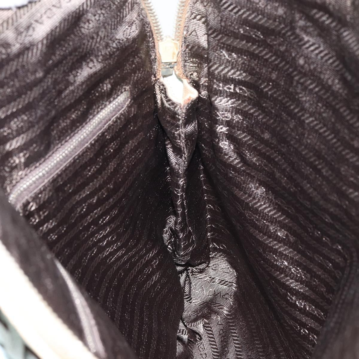 Prada Vintage Handbag Canvas, BEIGE, CANVAS, Handbag