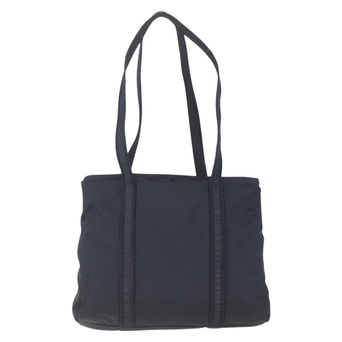 Prada Vintage Shoulder Bag Tessuto, BLACK, NYLON, Shoulder bag