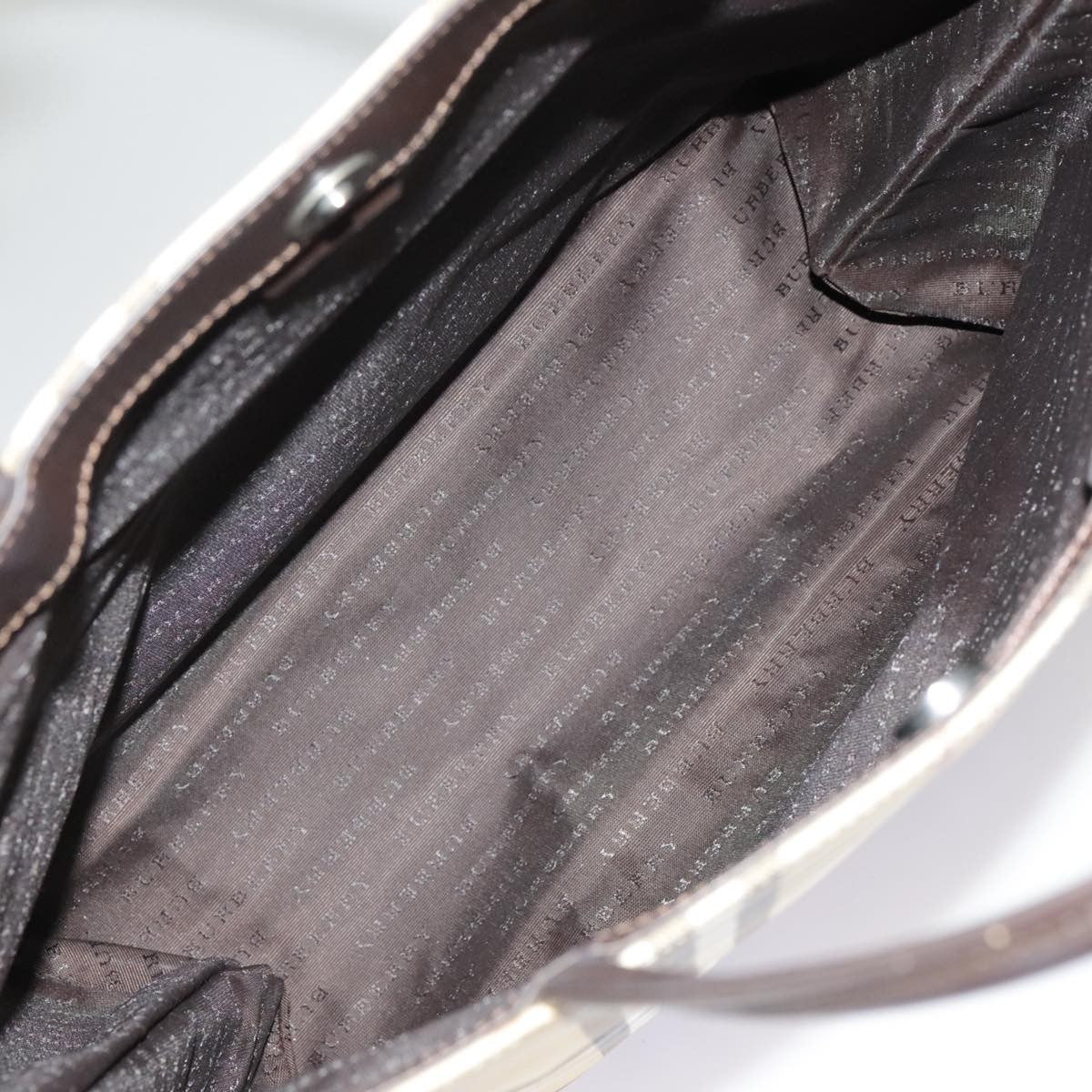 Burberry Nova Check Tote canvas check pattern, BEIGE, CANVAS, Tote bag