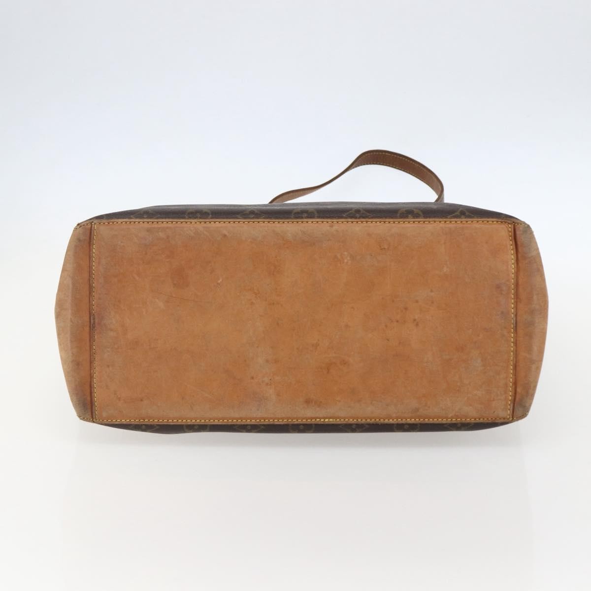 Louis Vuitton Cabas Mezzo Monogram Canvas, BROWN, CANVAS, Tote bag