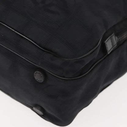 Chanel Travel Line Convertible Satchel Nylon, BLACK, NYLON, Handbag