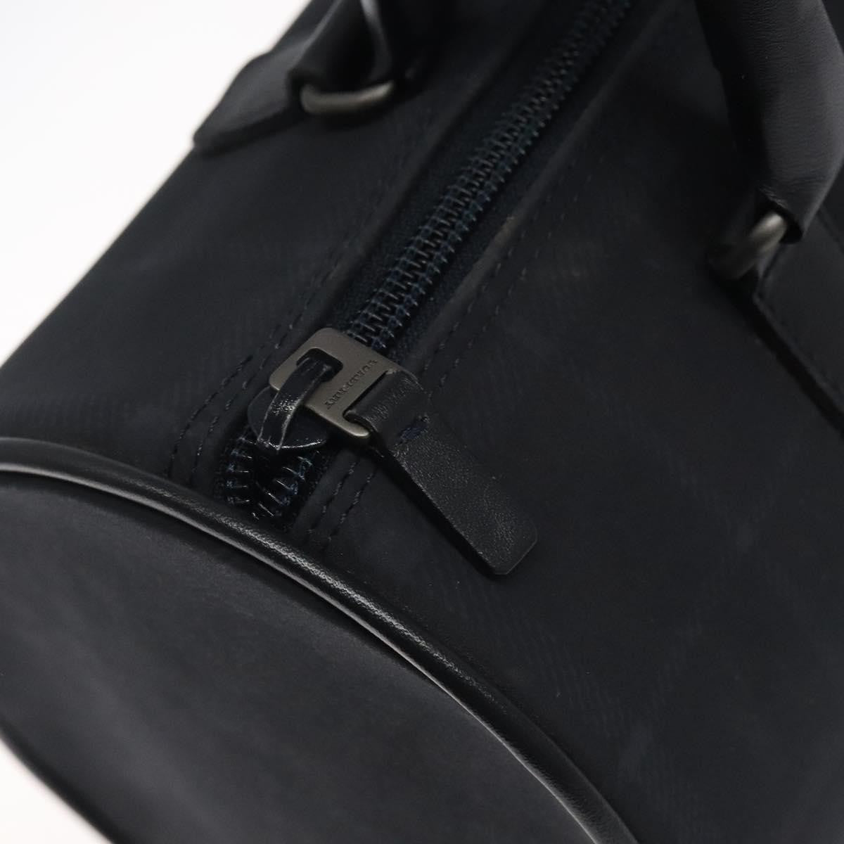 Burberry Nova check boston bag Canvas, NAVY, CANVAS, Handbag