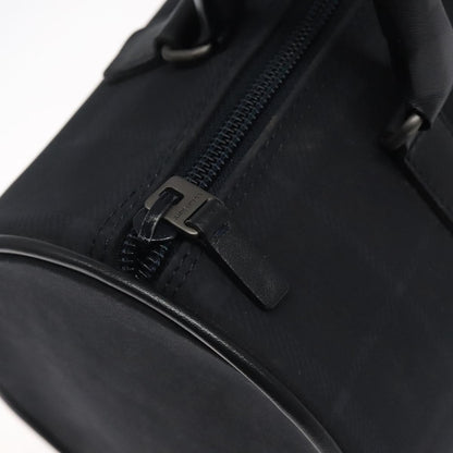 Burberry Nova check boston bag Canvas, NAVY, CANVAS, Handbag