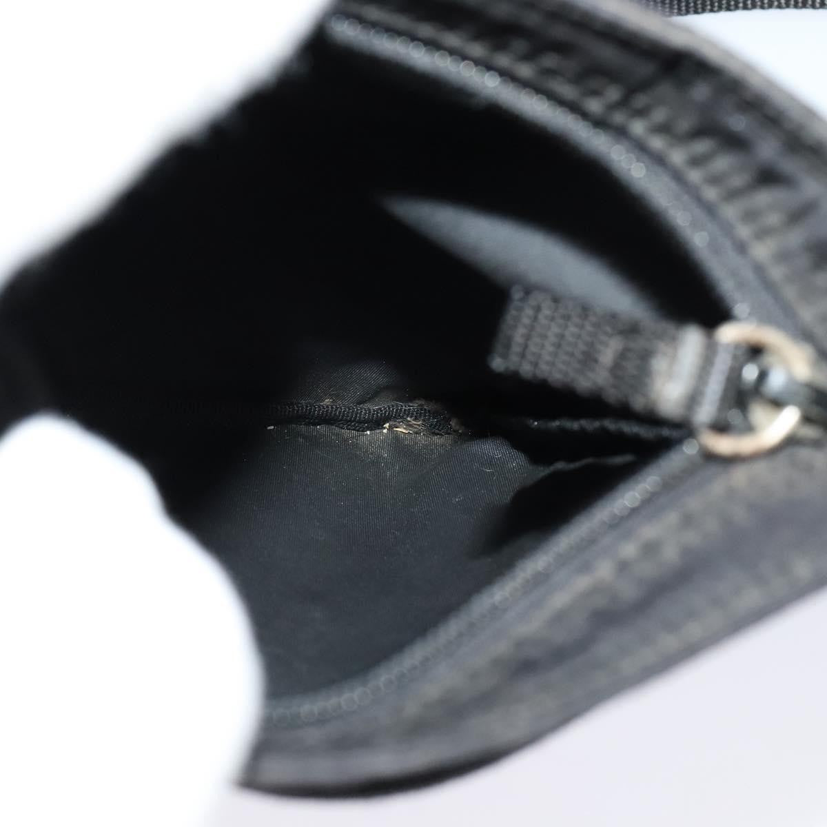 Prada Flat Messenger Bag Tessuto, BLACK, NYLON, Shoulder bag