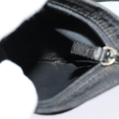 Prada Flat Messenger Bag Tessuto, BLACK, NYLON, Shoulder bag