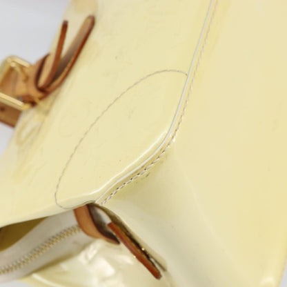 Louis Vuitton Rosewood Avenue Handbag Monogram Vernis, BEIGE, PATENT_LEATHER, Handbag