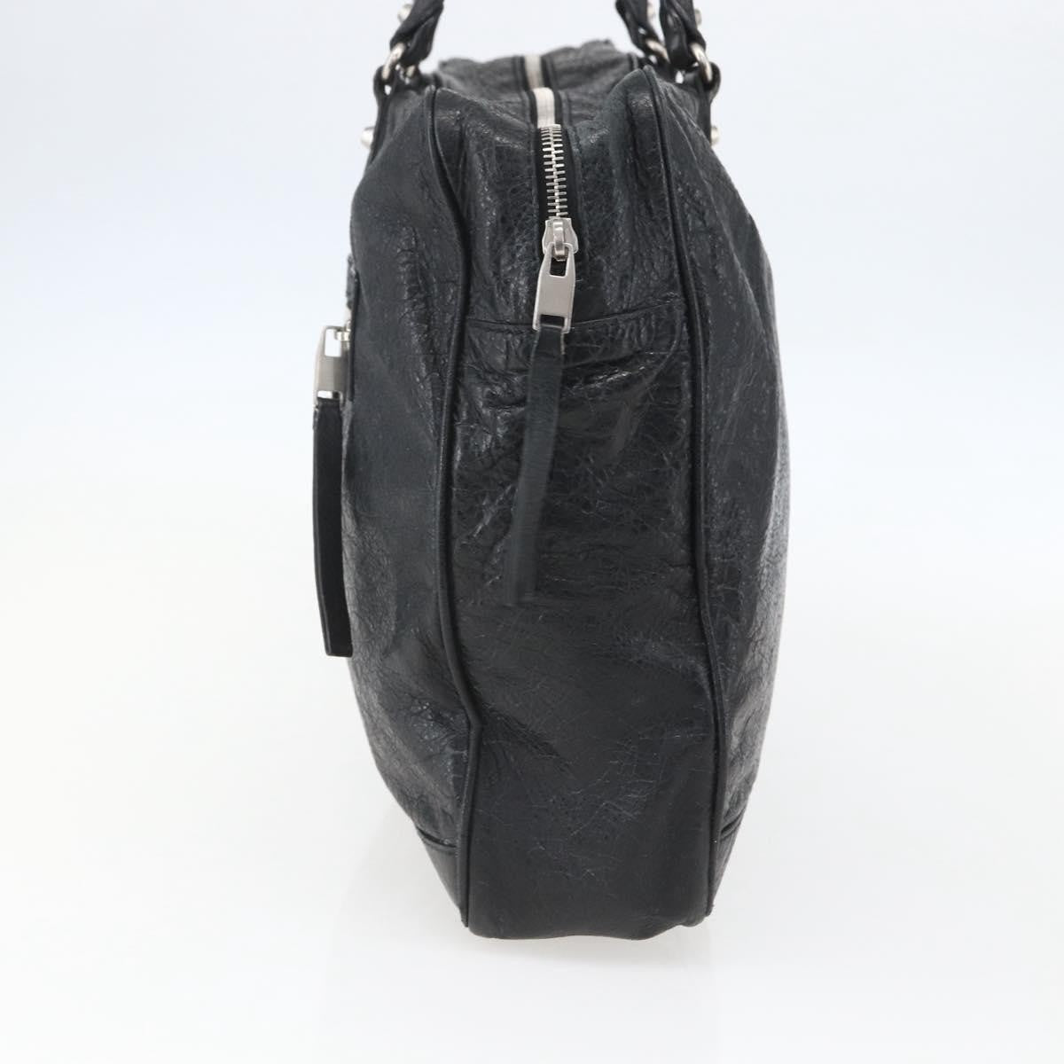 Balenciaga Classic Studs Briefcase Leather, BLACK, LEATHER, Briefcase