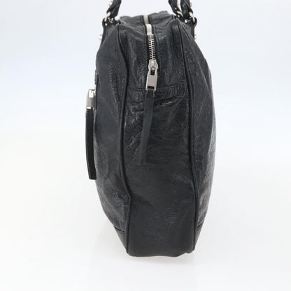 Balenciaga Classic Studs Briefcase Leather, BLACK, LEATHER, Briefcase