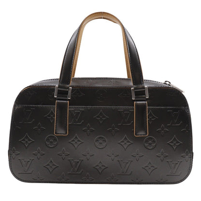 Louis Vuitton Mat Shelton Handbag Monogram Vernis, BLACK, CANVAS, Handbag