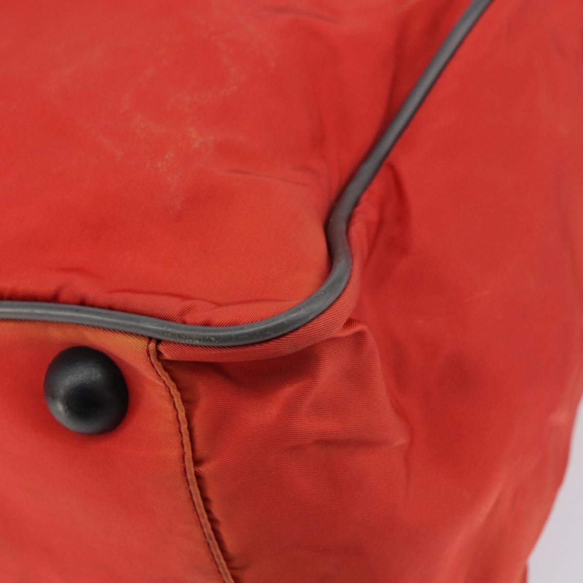 Prada Boston Bag Tessuto, RED, NYLON, Travel bag
