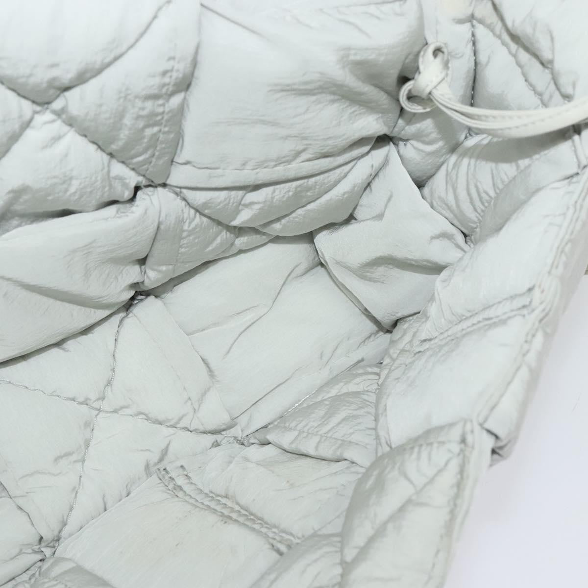 Bottega Veneta Padded Tech Cassette Crossbody Bag Intrecciato Nylon, GRAY, NYLON, Shoulder bag