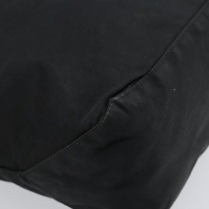Prada Vintage Zip Tote Tessuto, BLACK, NYLON, Tote bag