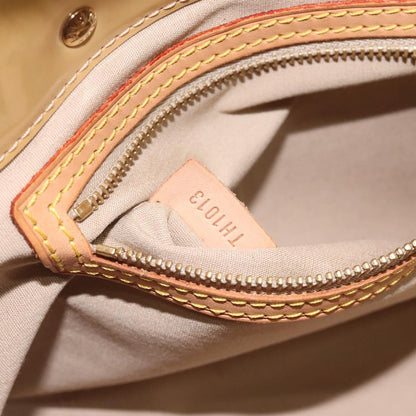 Louis Vuitton Reade Handbag Monogram Vernis, BEIGE, PATENT_LEATHER, Handbag