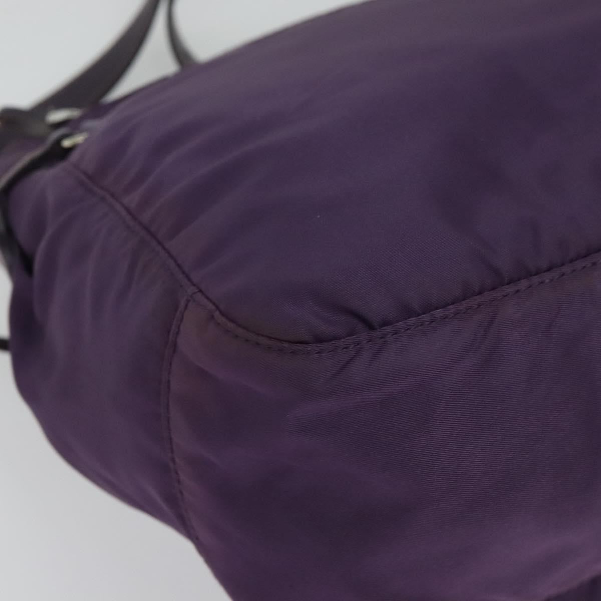 Prada Double Buckle Flap Camera Bag Tessuto, PURPLE, NYLON, Shoulder bag