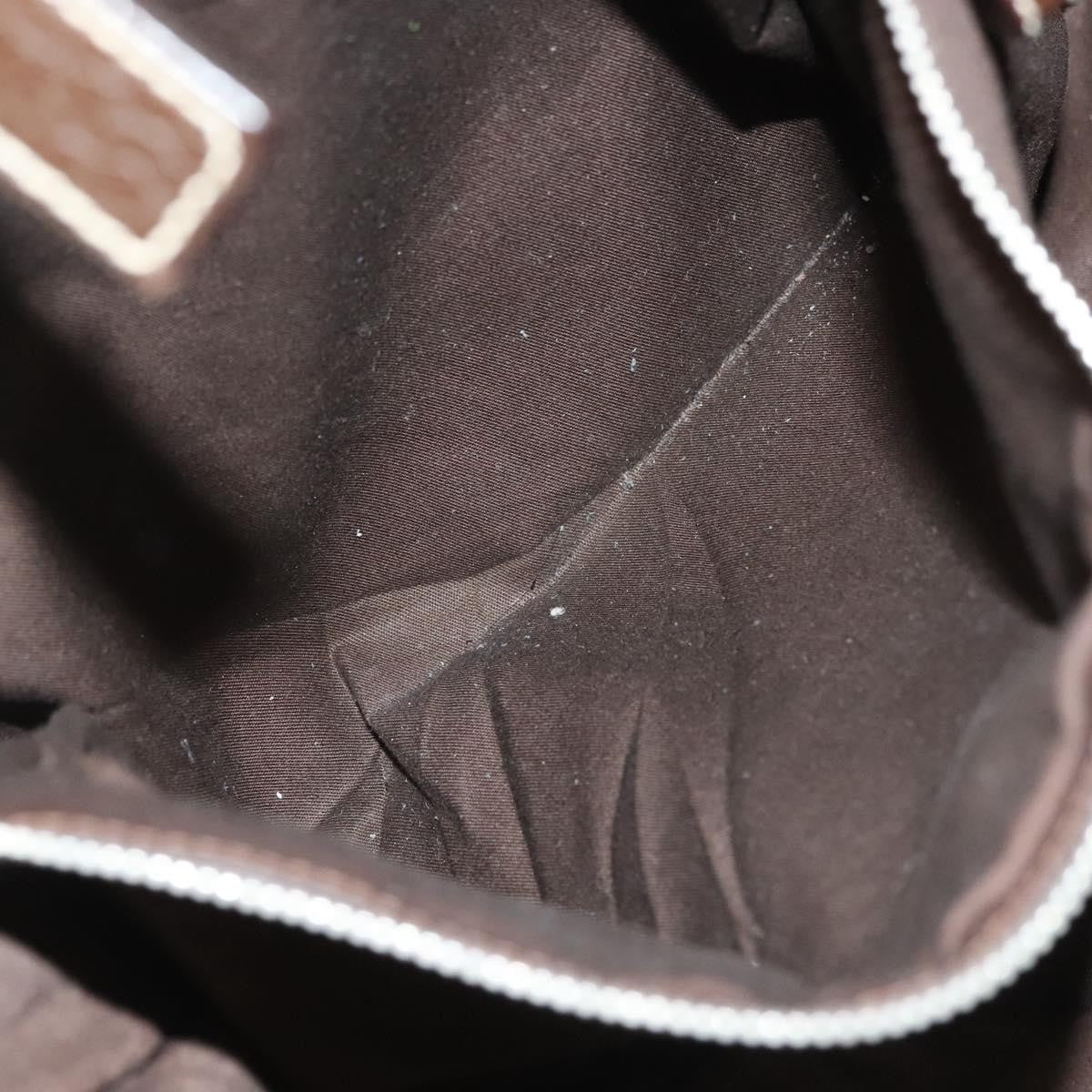 Prada Vintage Shoulder Bag Canvas, BEIGE, CANVAS, Shoulder bag