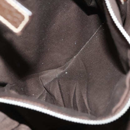 Prada Vintage Shoulder Bag Canvas, BEIGE, CANVAS, Shoulder bag