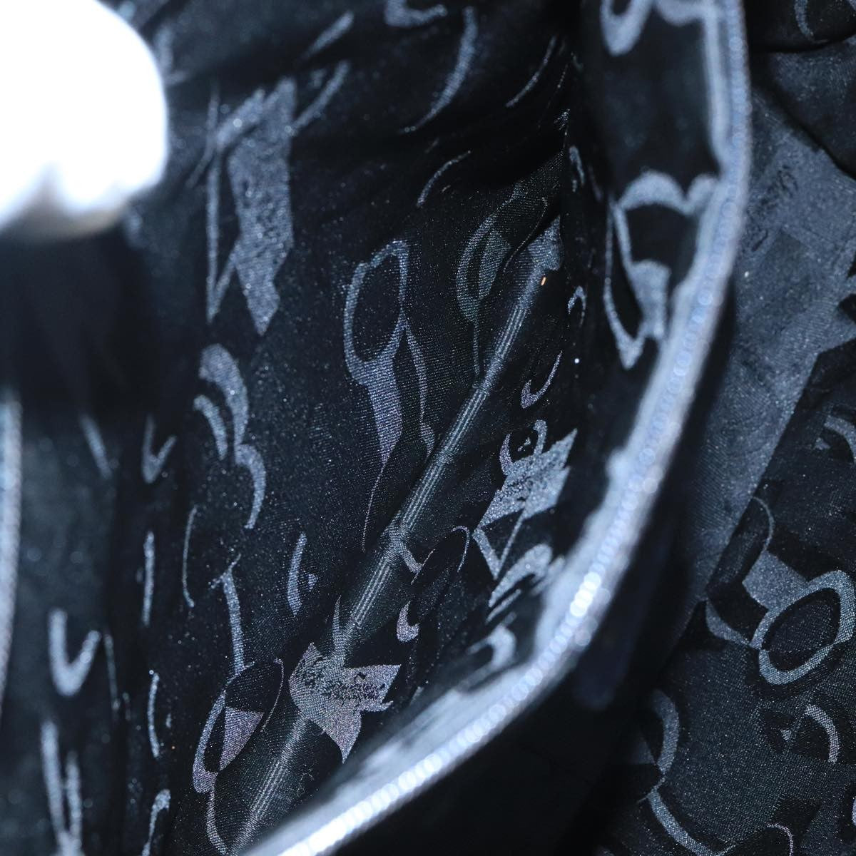 Salvatore Ferragamo Vala Canvas, BLACK, CANVAS, Tote bag